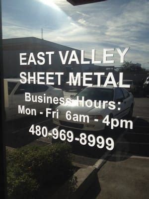 east valley sheet metal inc mesa az|East Valley Sheet Metal Inc .